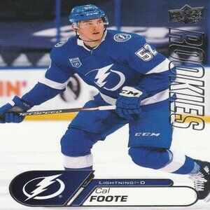 Cal Foote - 2020/2021 UD Rookie Box Set Card